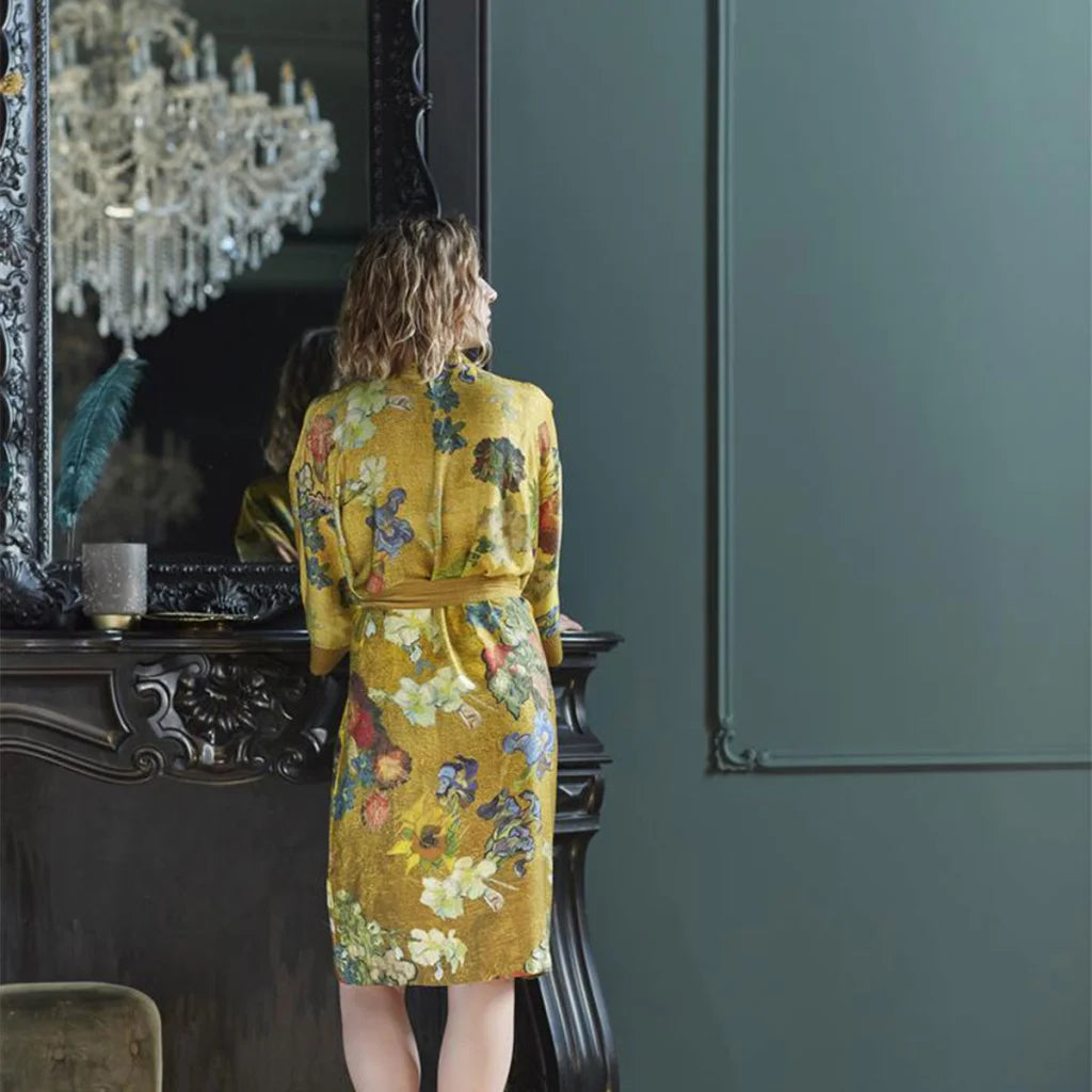 Kimono Bath Robe Small/Medium Bedding House Van Gogh