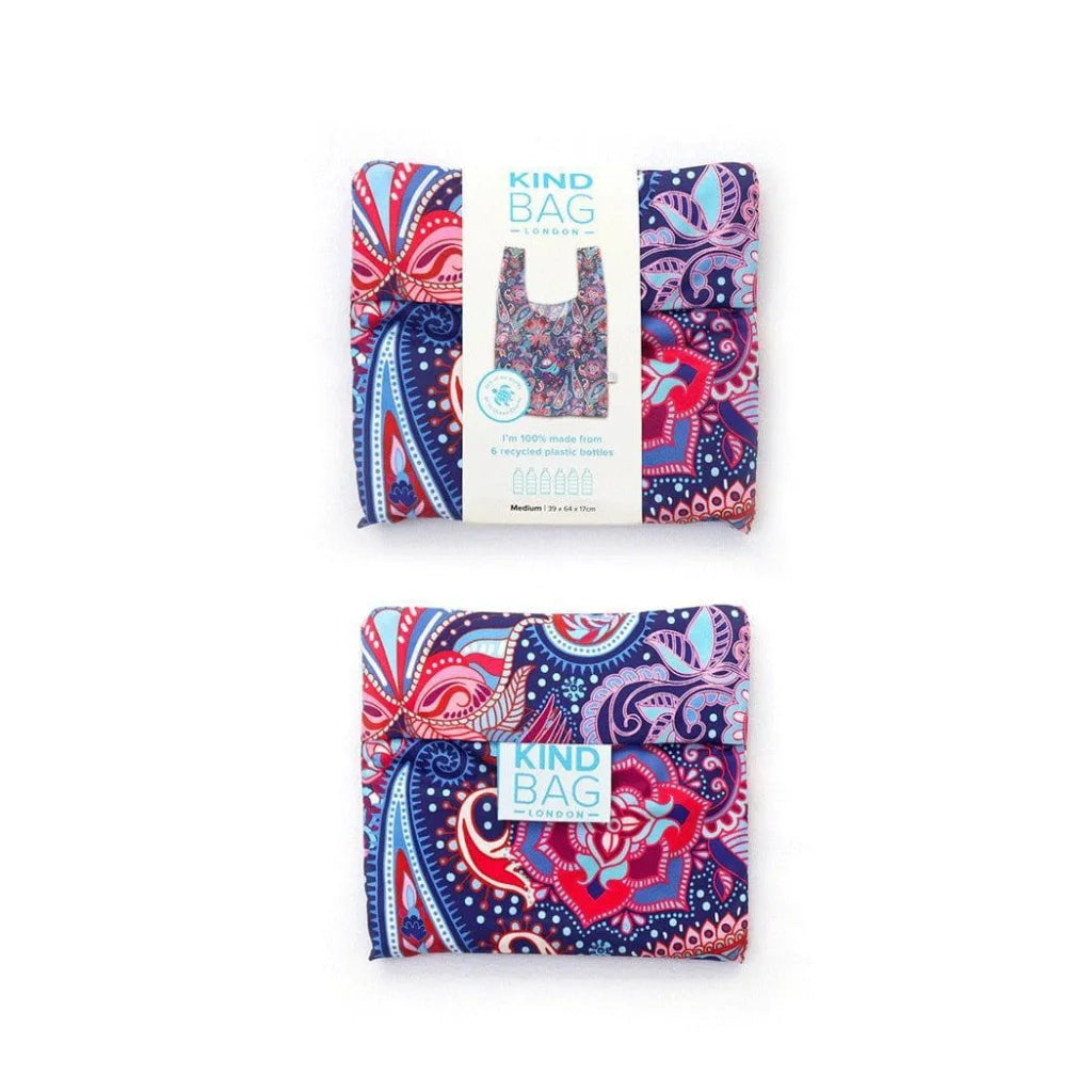 KIND BAG Reusable Bag - Medium| Boho Paisley-1973194218205745156