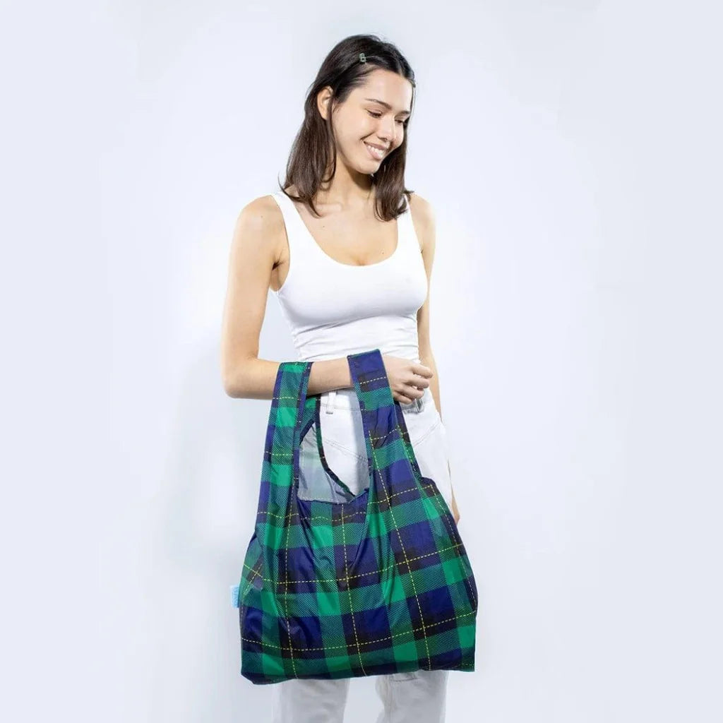 KIND BAG Reusable Bag - Medium| Tartan-1973194220239982599