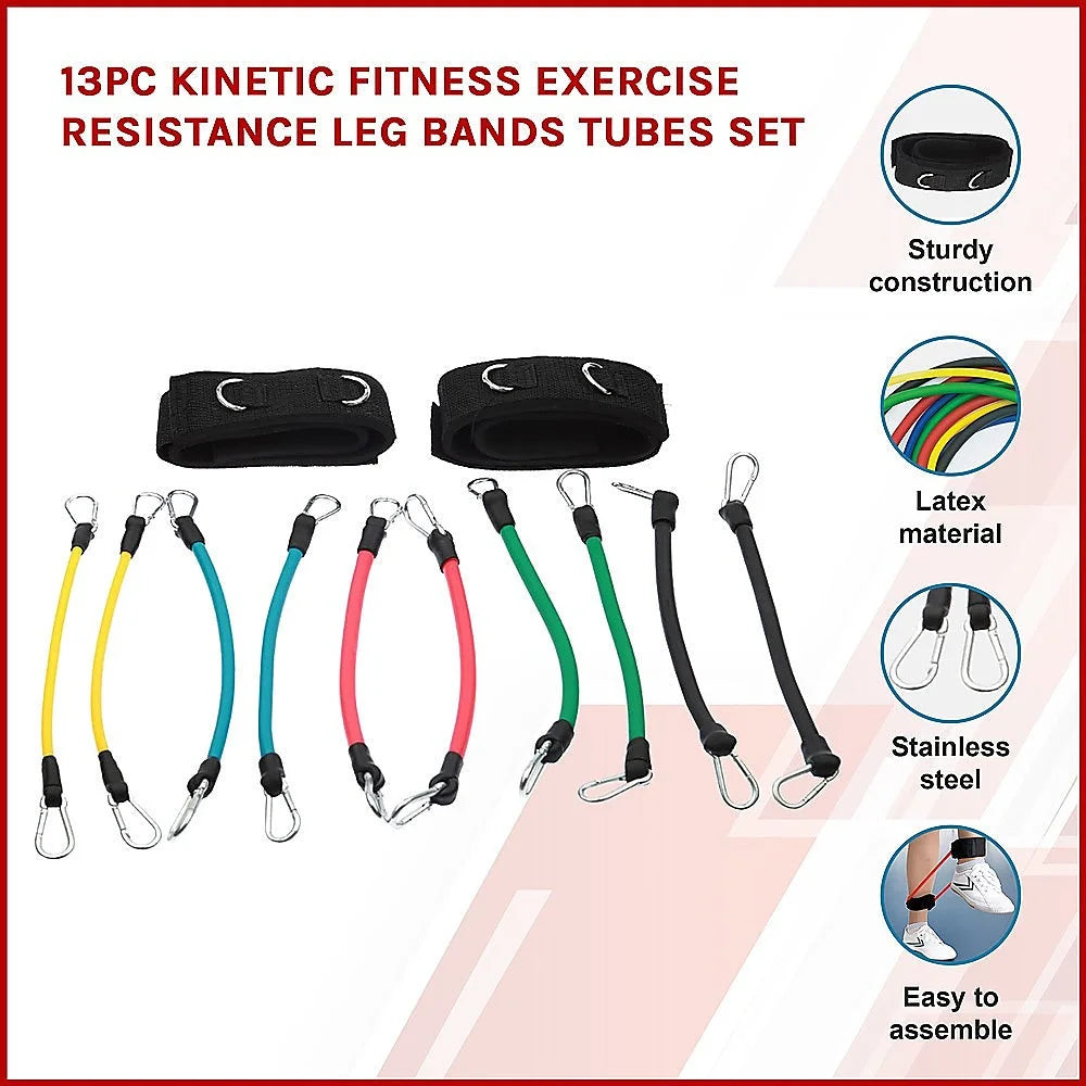 Kinetic Fitness Resistance Set 13-Piece - Fitness