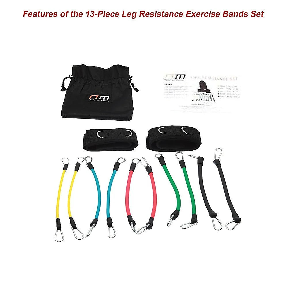 Kinetic Fitness Resistance Set 13-Piece - Fitness