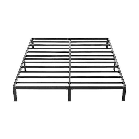 King Full Metal Bed Frame Base – Sturdy Steel Bed Base