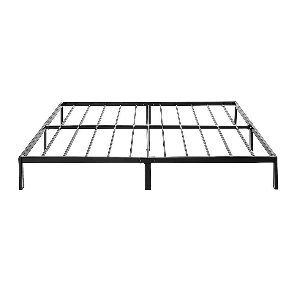 King Full Metal Bed Frame Base – Sturdy Steel Bed Base