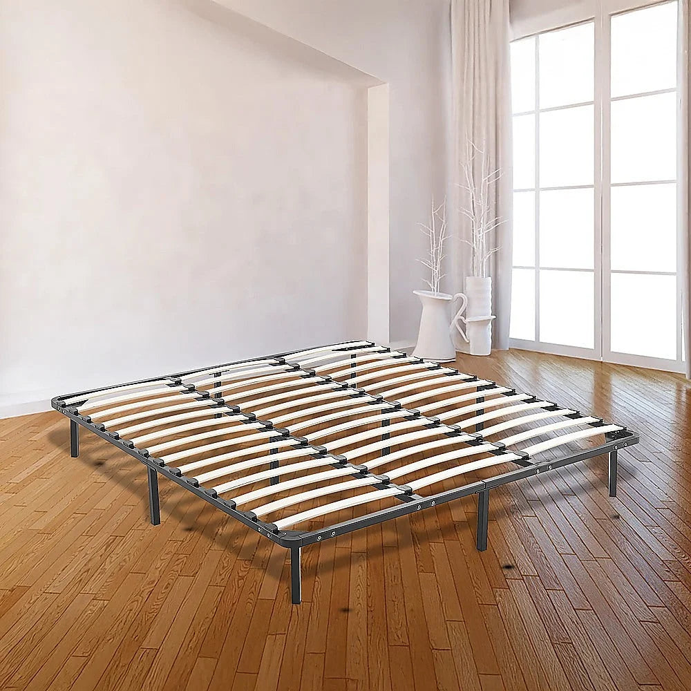 King Metal Bed Frame - Furniture > Bedroom > Beds & Bed