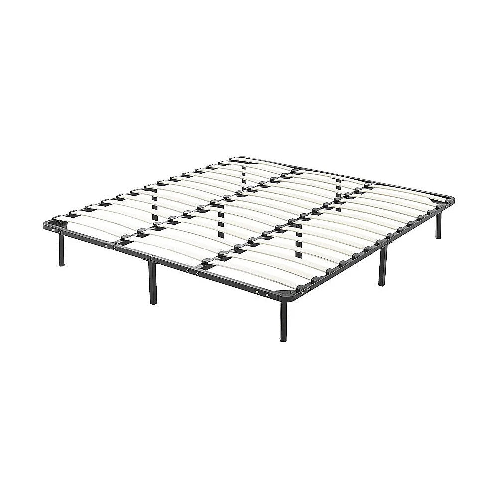 King Metal Bed Frame - Furniture > Bedroom > Beds & Bed