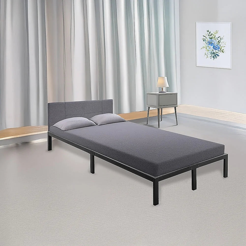 King Single Full Metal Bed Frame Base – Sturdy Steel Bed