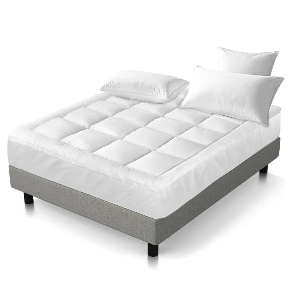 King single pillowtop mattress topper