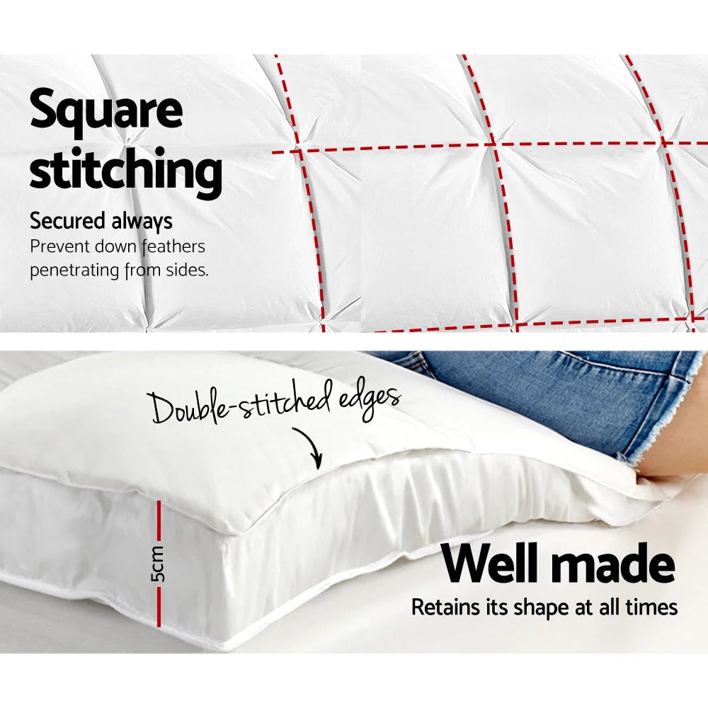 King Single Mattress Topper 1000GSM Pillowtop Microfibre