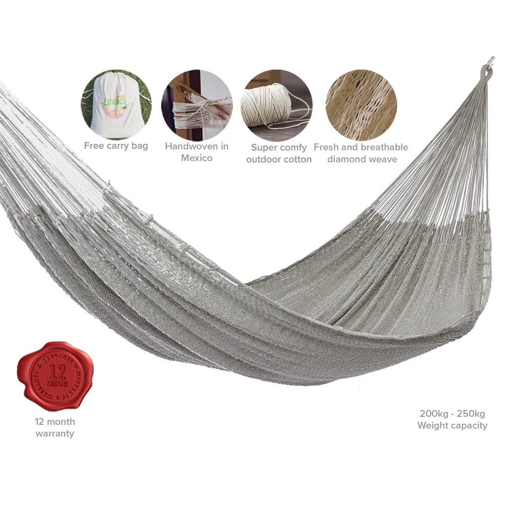 King Size Outdoor Cotton Hammock - Dream Sands - Hammocks