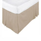 KINGDOM Box Pleated Valance - King Single - Home & Garden