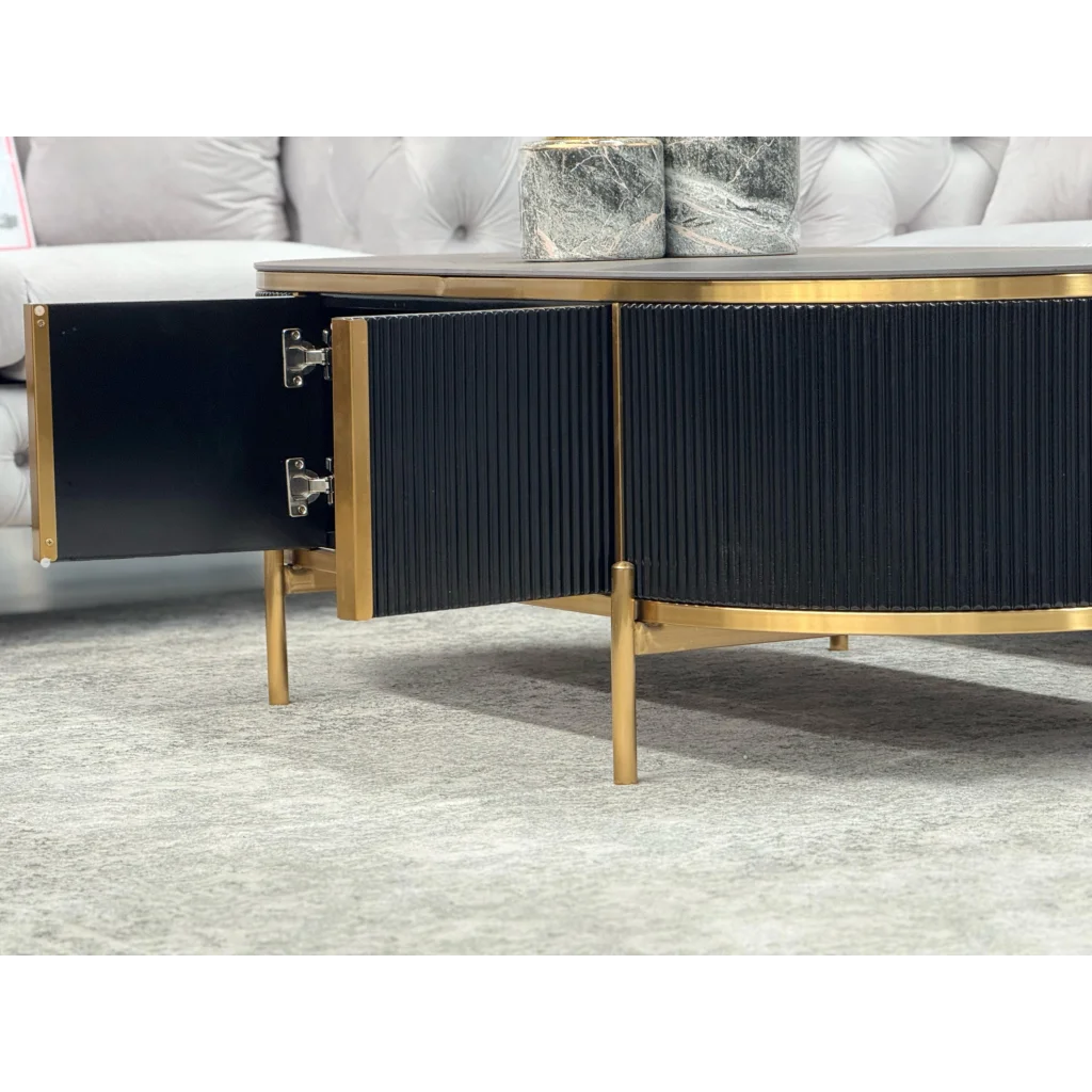 Kingsley Coffee Table - Black - Furniture > Living Room >