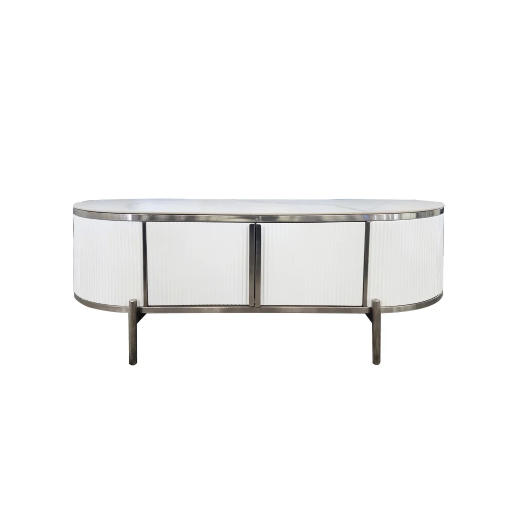 Kingsley Coffee Table - White - Furniture > Living Room >