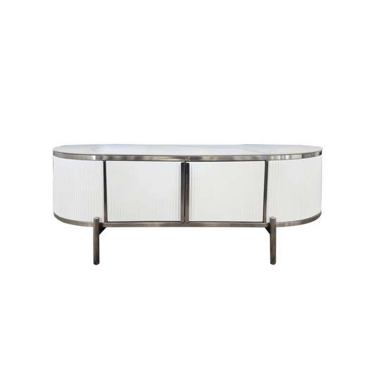 Kingsley Coffee Table - White - Furniture > Living Room >