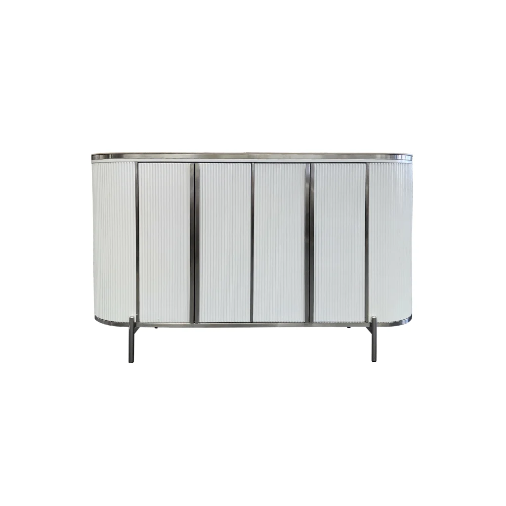 Kingsley Sideboard / Buffet Table - White - Furniture >