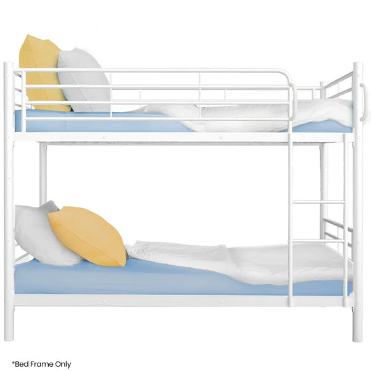 KINGSTON SLUMBER 2in1 King Single Metal Bunk Bed Frame