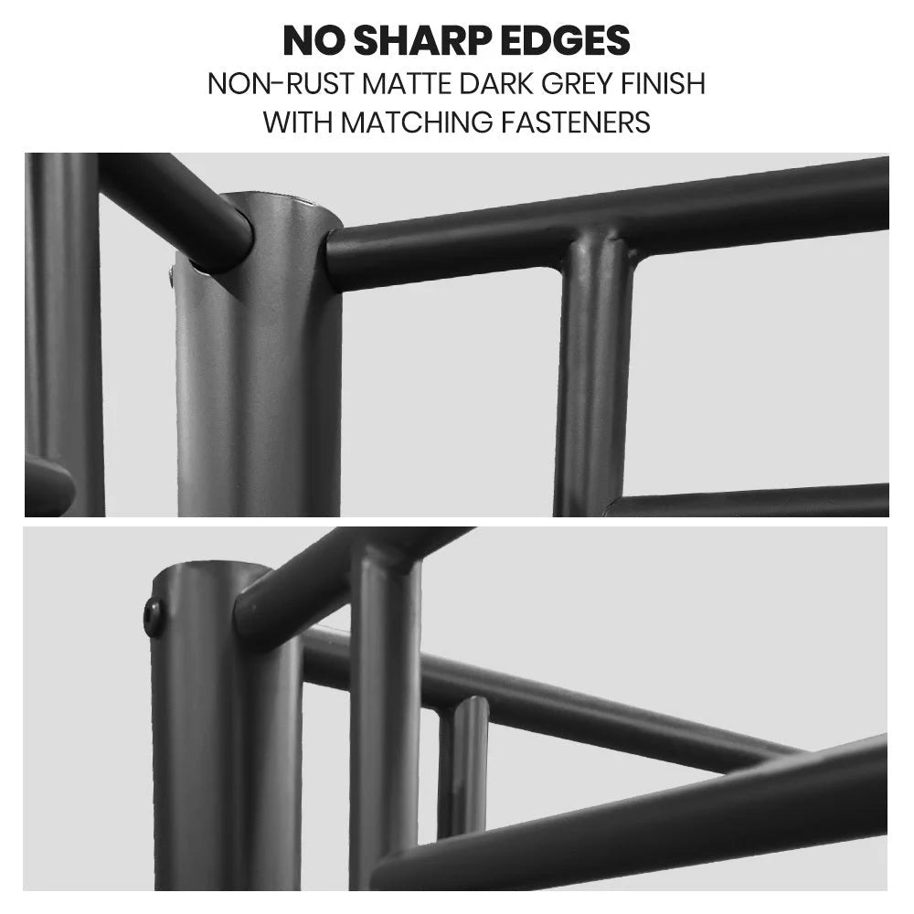 Kingston Slumber Metal Single over Double Bunk Bed Frame