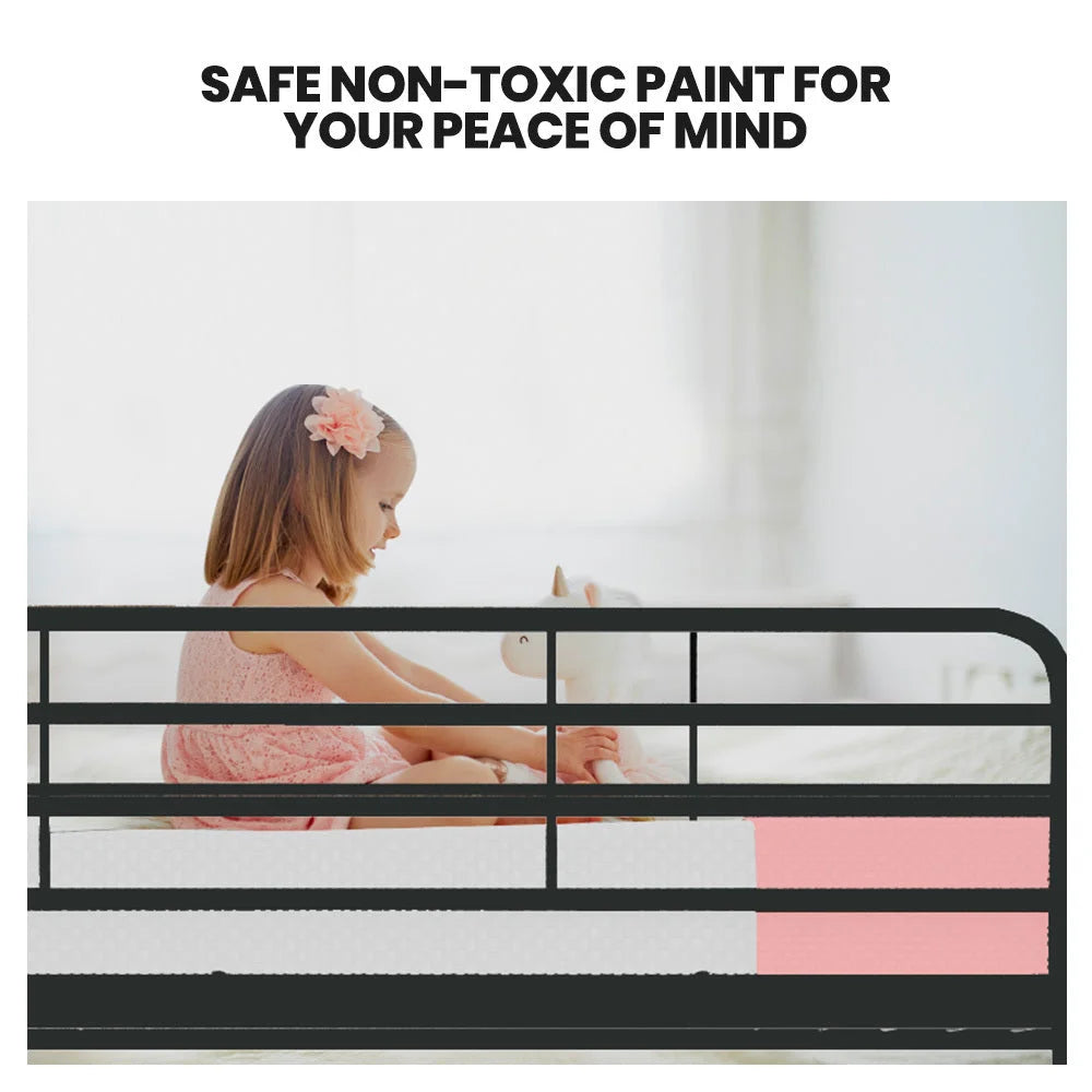 Kingston Slumber Metal Single over Double Bunk Bed Frame