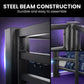 KINGSTON SLUMBER Single Loft Bed And Double Underbed