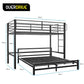 KINGSTON SLUMBER Single Loft Bed And Double Underbed