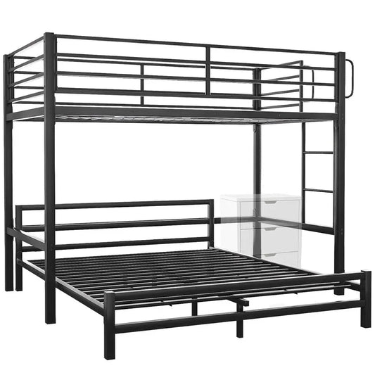 KINGSTON SLUMBER Single Loft Bed And Double Underbed