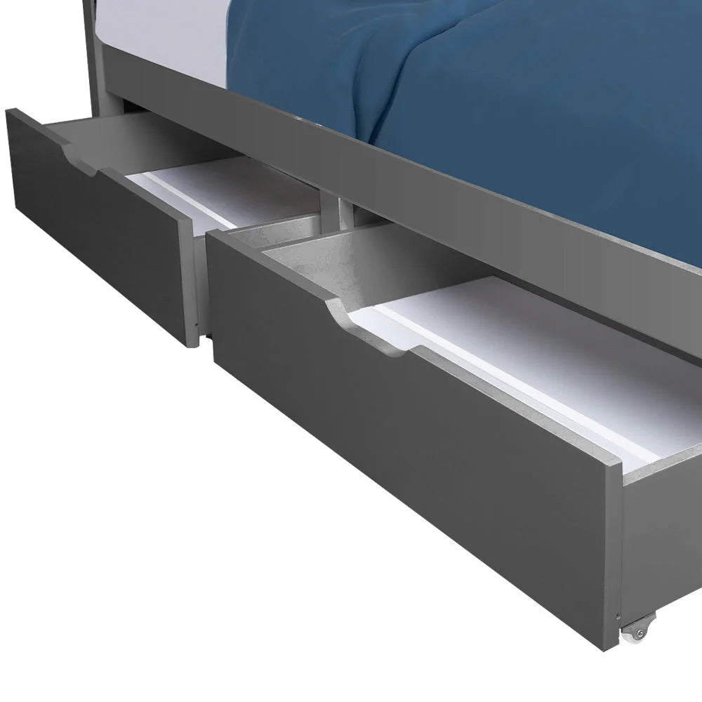 Kingston Slumber Trundle Storage Under Bunk Bed Drawers 2