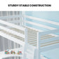 KINGSTON SLUMBER Wooden Kids Single Loft Bed Frame