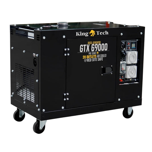KINGTECH Diesel Generator 8.4kW Max 6kW Rated Single Phase