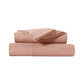Kingtex Ultra-Soft Micro Flannel Sheet Set 40cm Wall - Rose