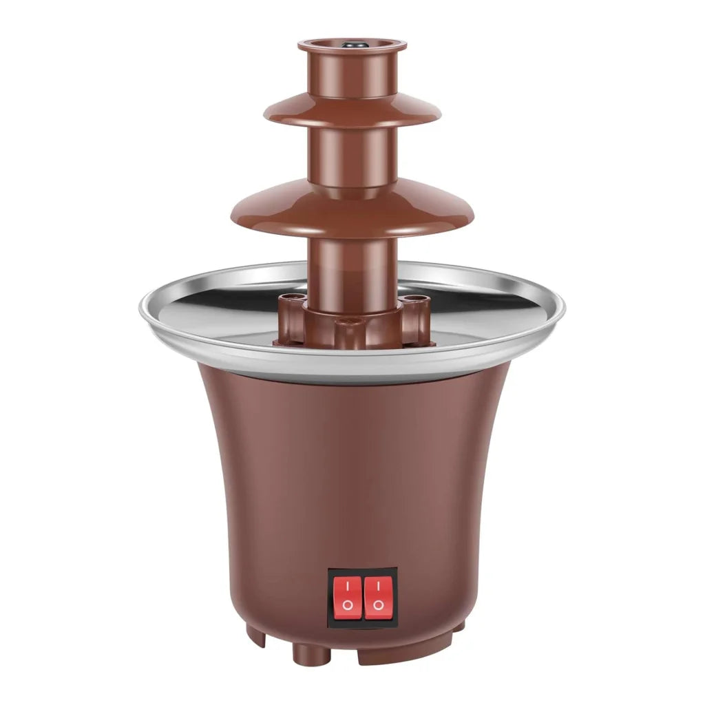 Kitchee Three Tier Mini Chocolate Fountain Fondue Electric