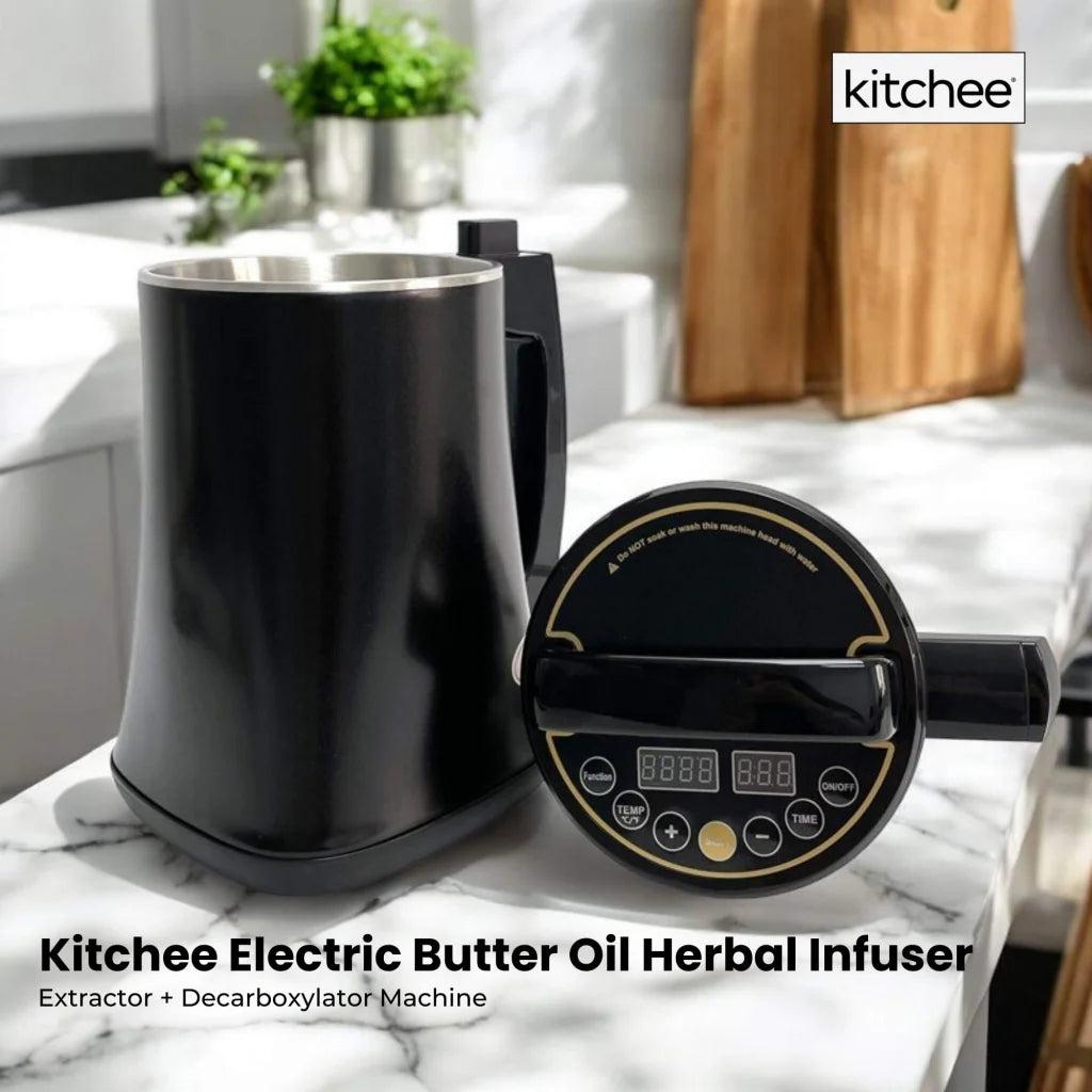 Kitchee Electric Butter Oil Herbal Infuser and Extractor + Decarboxylator Machine