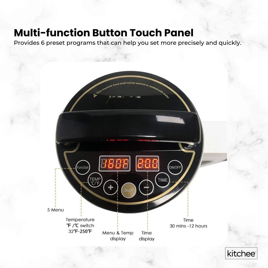 Kitchee Electric Butter Oil Herbal Infuser & Extractor