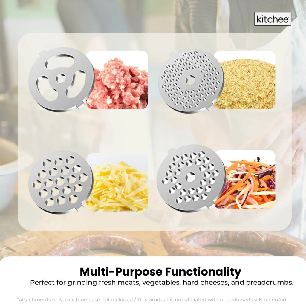 Kitchee Meat Food Grinder Sausage Attachment - Compatible