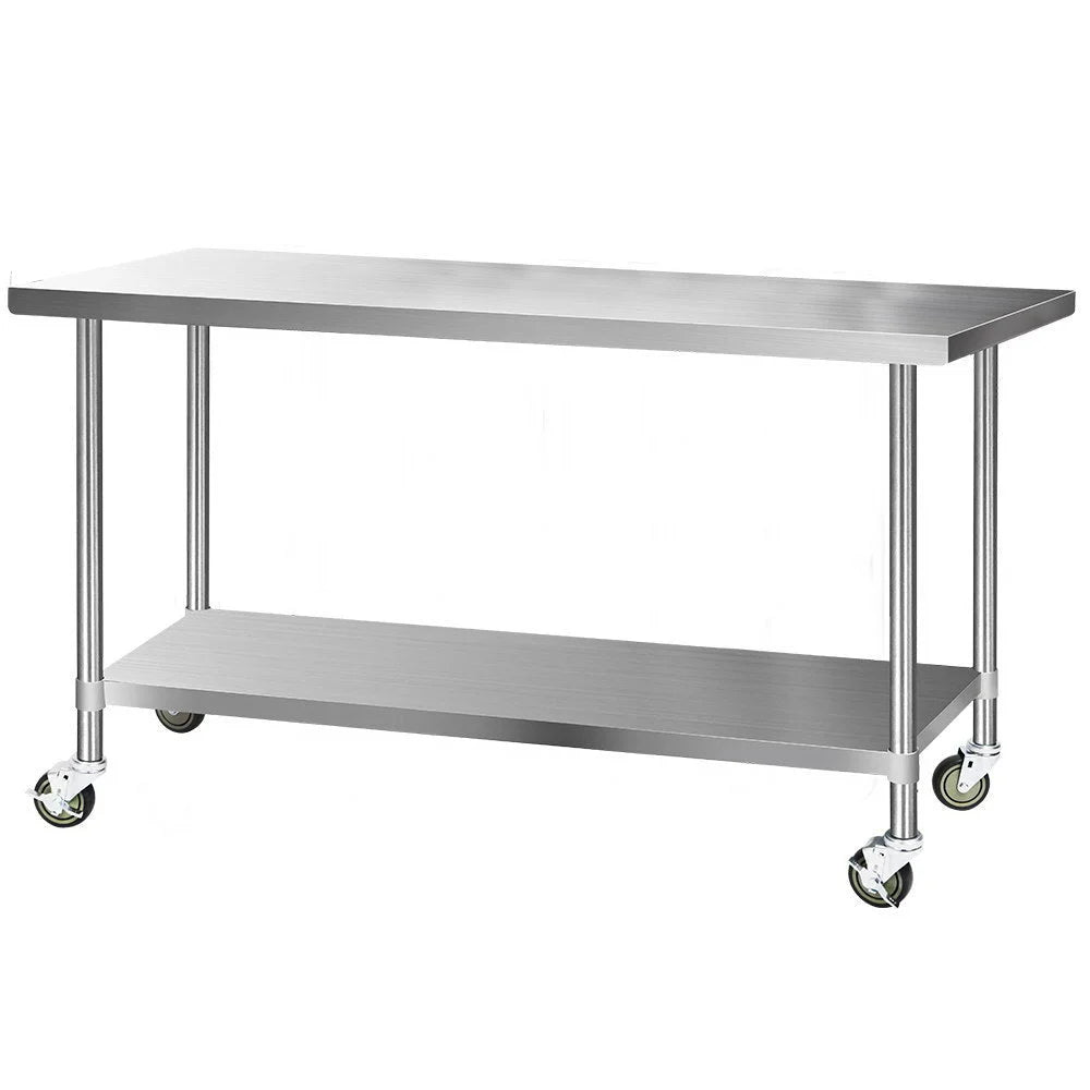 Kitchen Bench Commercial Stainless Steel 1829 x 762mm