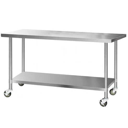 Kitchen Bench Commercial Stainless Steel 1829 x 762mm