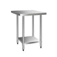 Kitchen Bench Commercial Stainless Steel 762 x 762mm