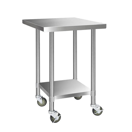 Kitchen Bench Commercial Stainless Steel 762 x 762mm