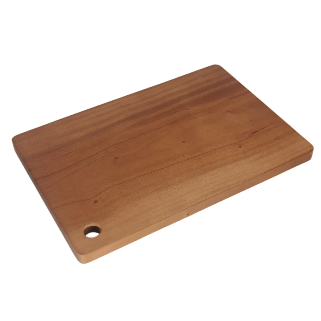 Kitchen Chopping Board L Natural Hardwood Hygienic Wooden