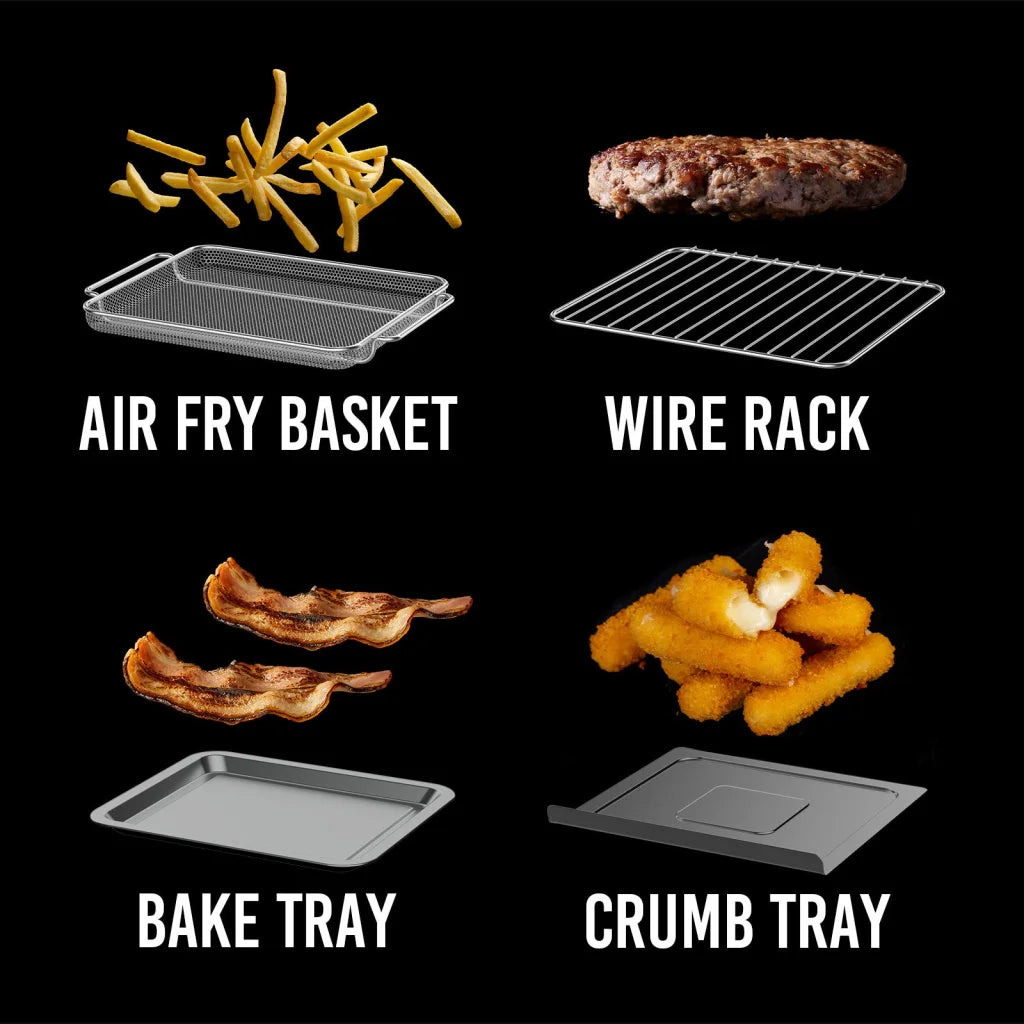 Kitchen Couture 10 Litre Compact Air Fryer Oven Oil Free