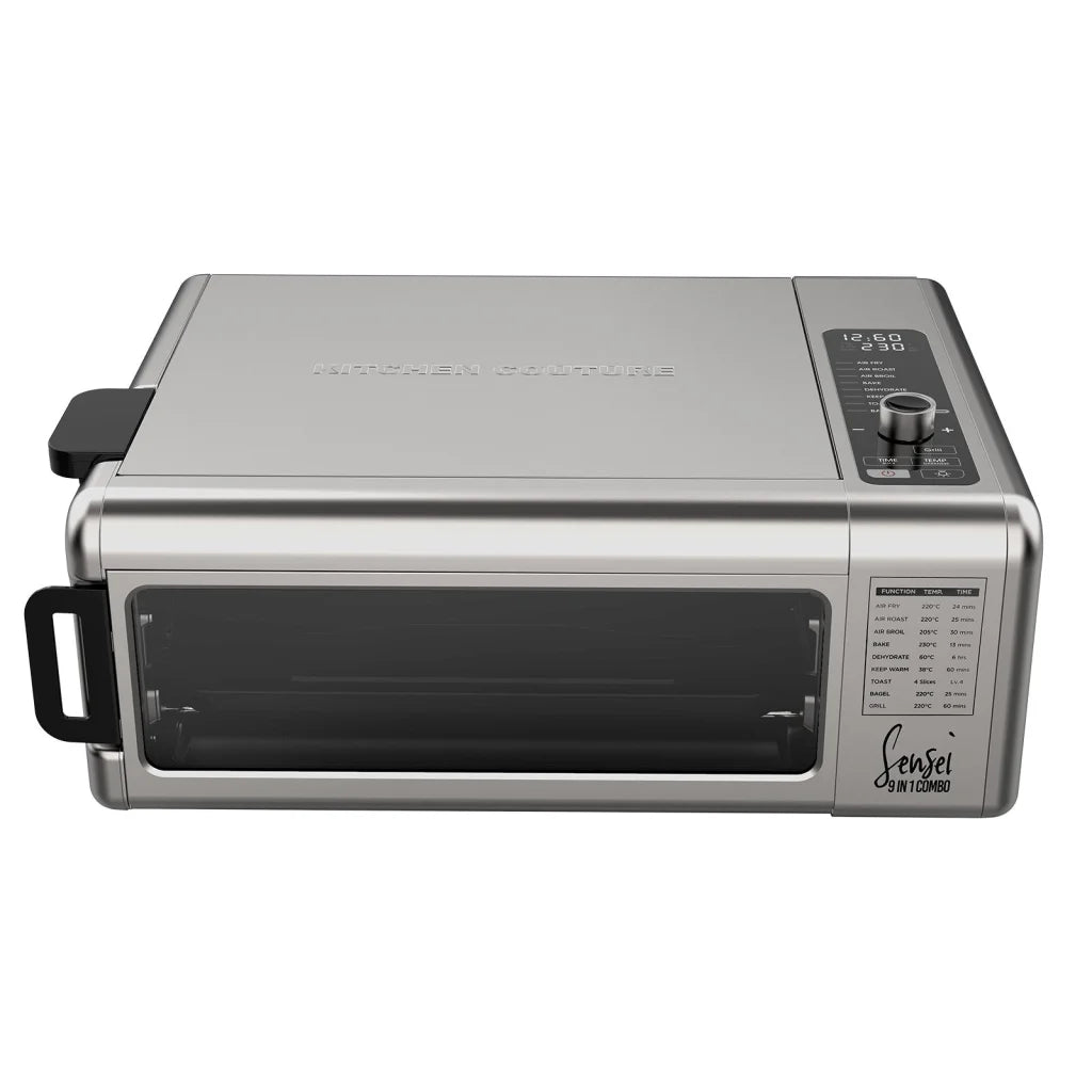 Kitchen Couture 9-In-1 Sensei XL Flip Air Fryer Oven Grill