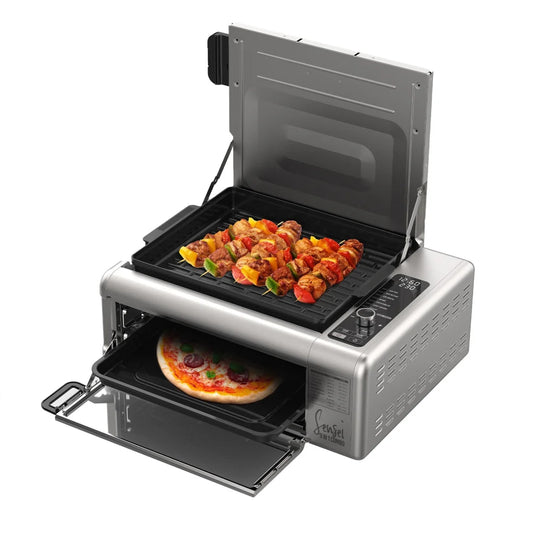 Kitchen Couture 9-In-1 Sensei XL Flip Air Fryer Oven Grill