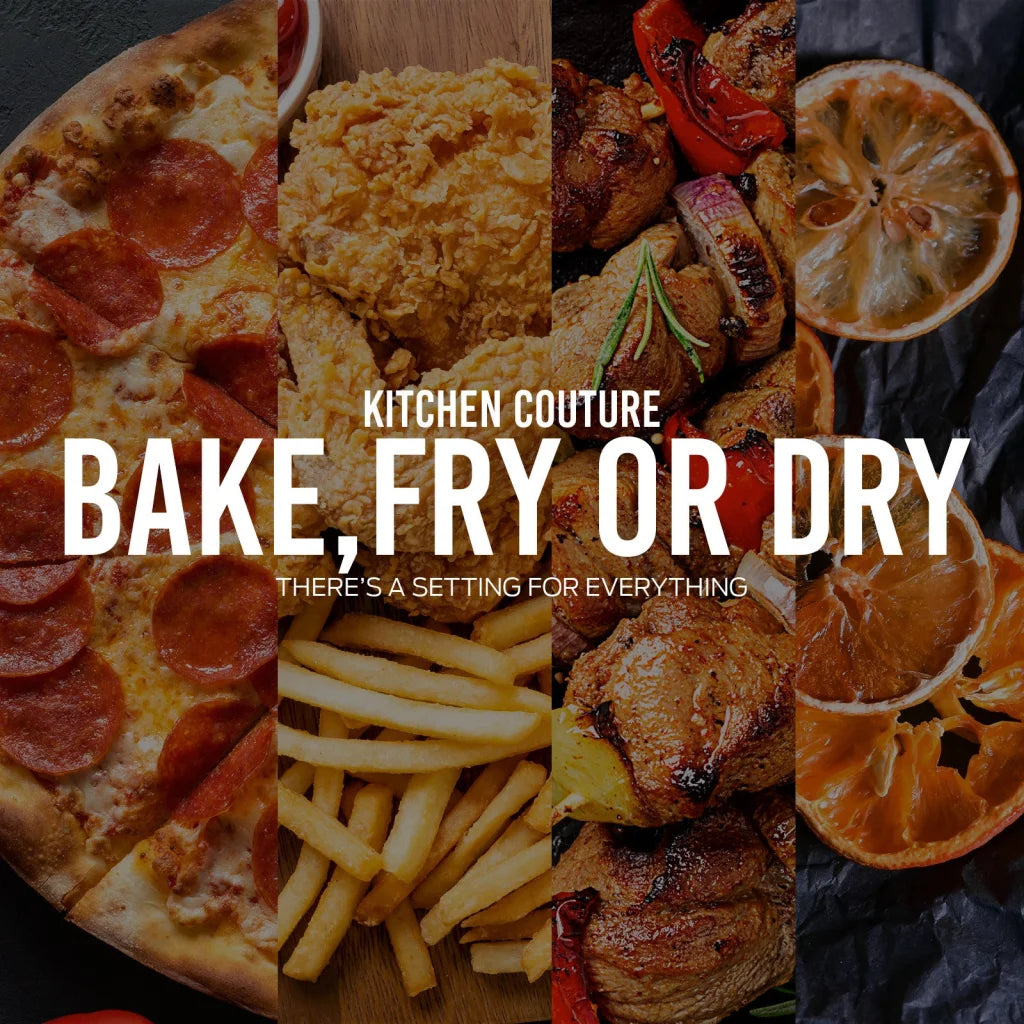 Kitchen Couture 9-In-1 Sensei XL Flip Air Fryer Oven Grill