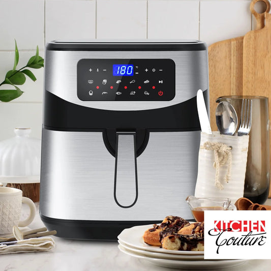 Kitchen Couture Digital 12L Air Fryer - Silver-1951134804376424449