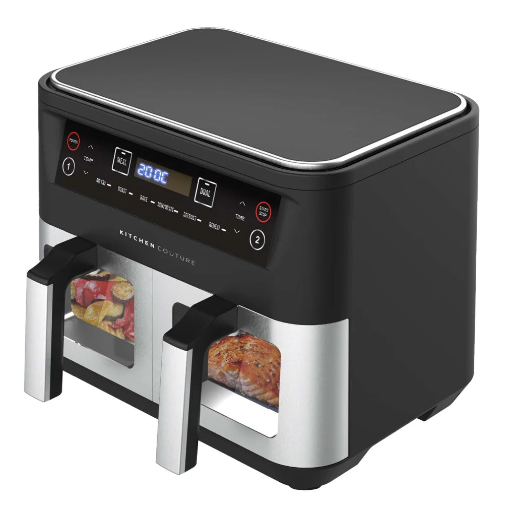 Kitchen Couture Dual View 2 x 5 Litre (10 Litre) Air Fryer