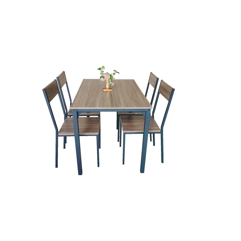 Kitchen Dining Room Table and Chairs Set 5 Piece Furniture