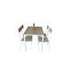 Kitchen Dining Room Table and Chairs Set 5 Piece Furniture