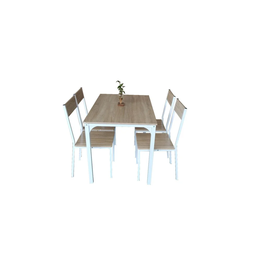 Kitchen Dining Room Table and Chairs Set 5 Piece Furniture