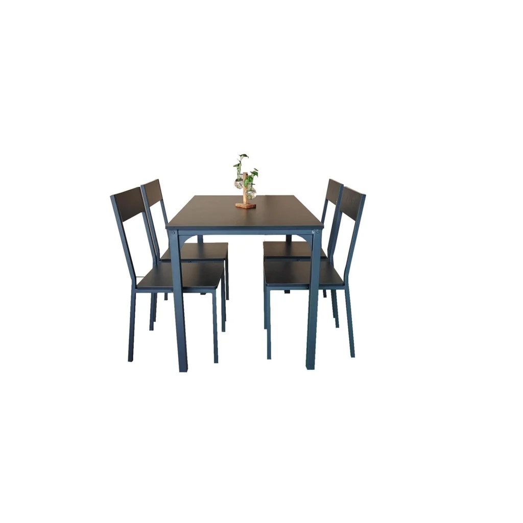 Kitchen Dining Room Table and Chairs Set 5 Piece Furniture