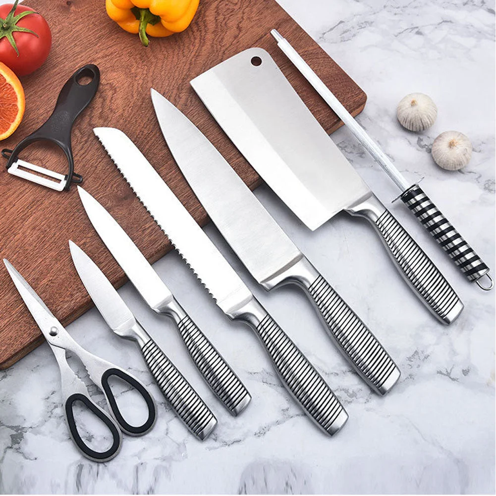 Kitchen Knife Set 8PC Stainless Steel Chef Knives