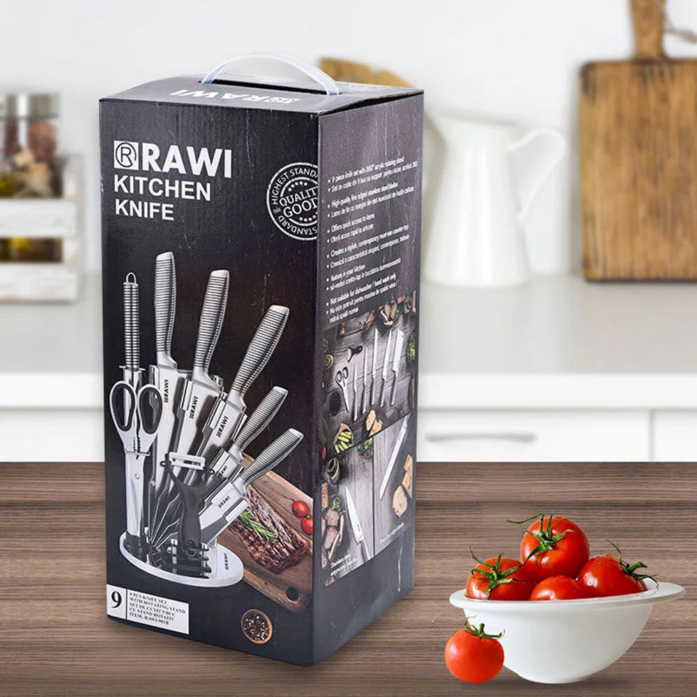 Kitchen Knife Set 8PC Stainless Steel Chef Knives