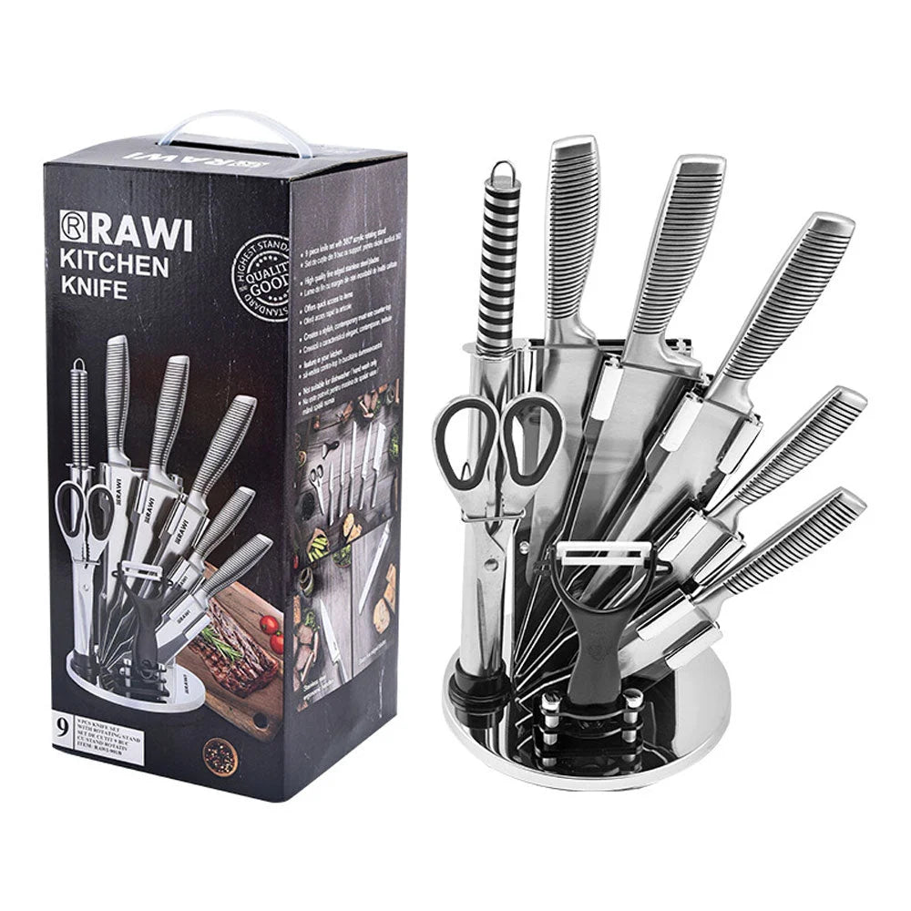 Kitchen Knife Set 8PC Stainless Steel Chef Knives
